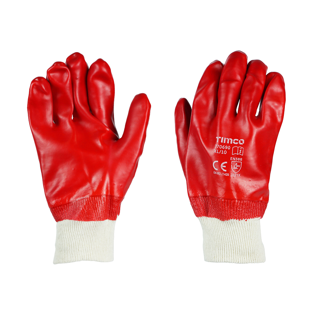 TIMCO PVC Gloves (X-Large) - Pair